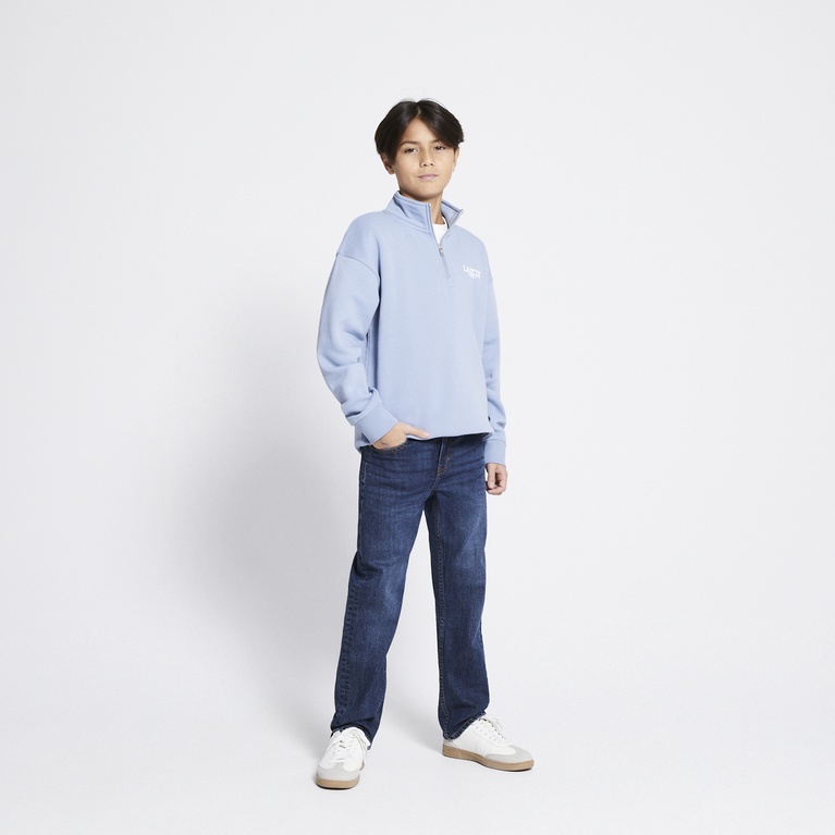 Half-zip sweatshirt "Clarkson" Blue 2